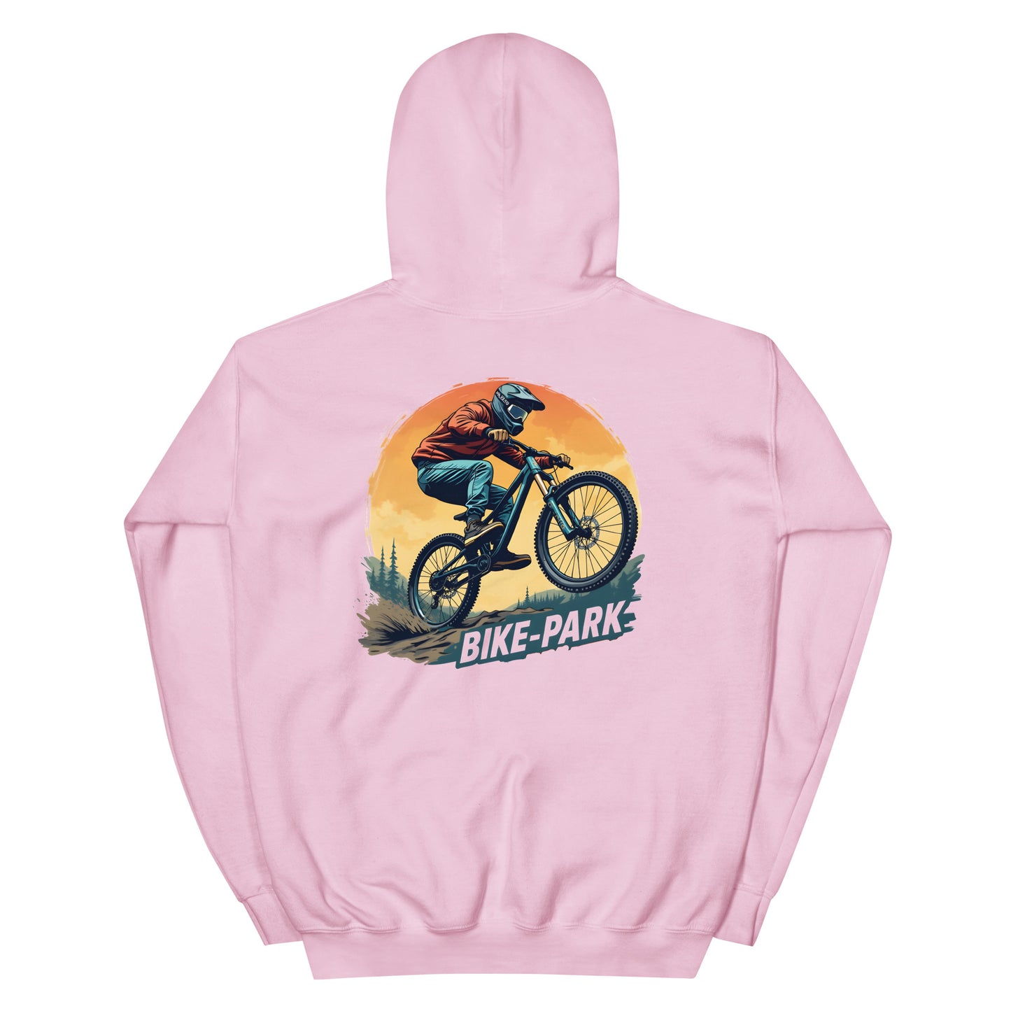 Unisex men's bike Park Rider classic Hoodie