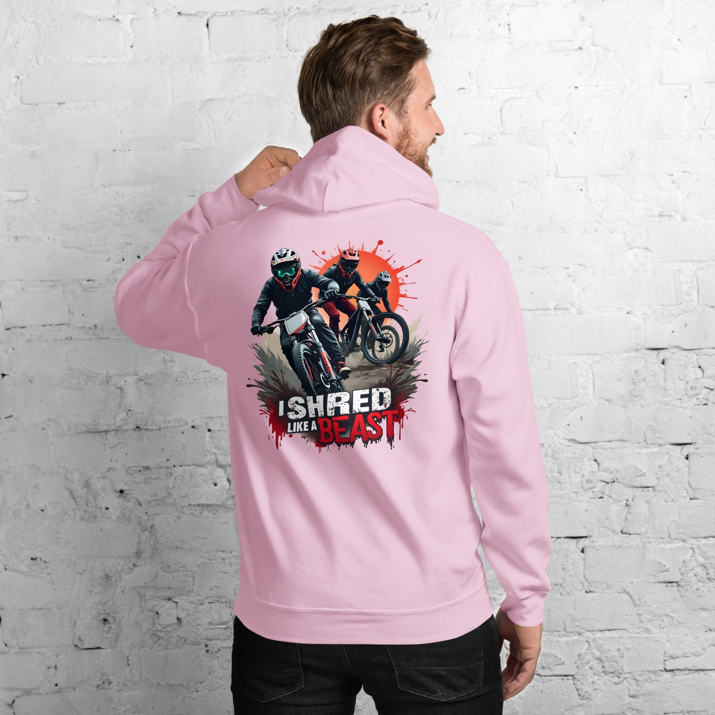 Unisex I shred like a beast Hoodie