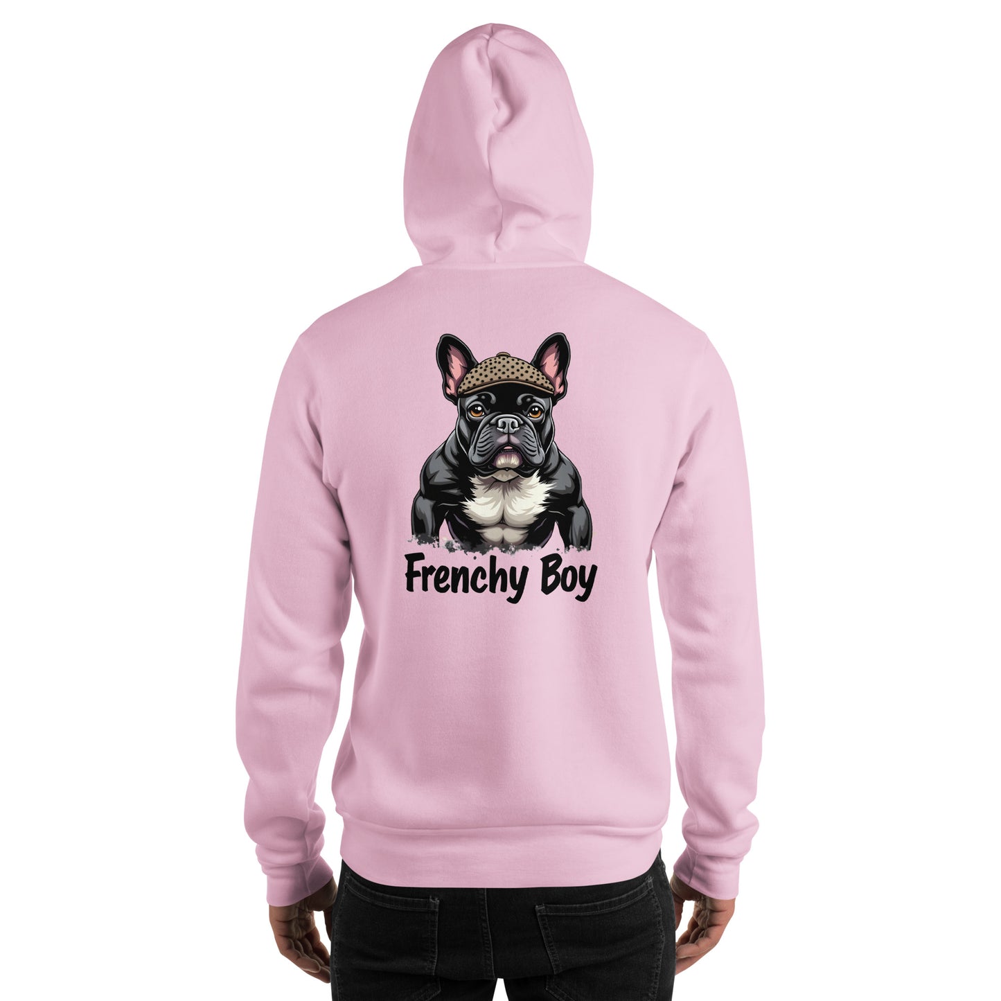 Unisex French bulldog Frenchy boy Hoodie