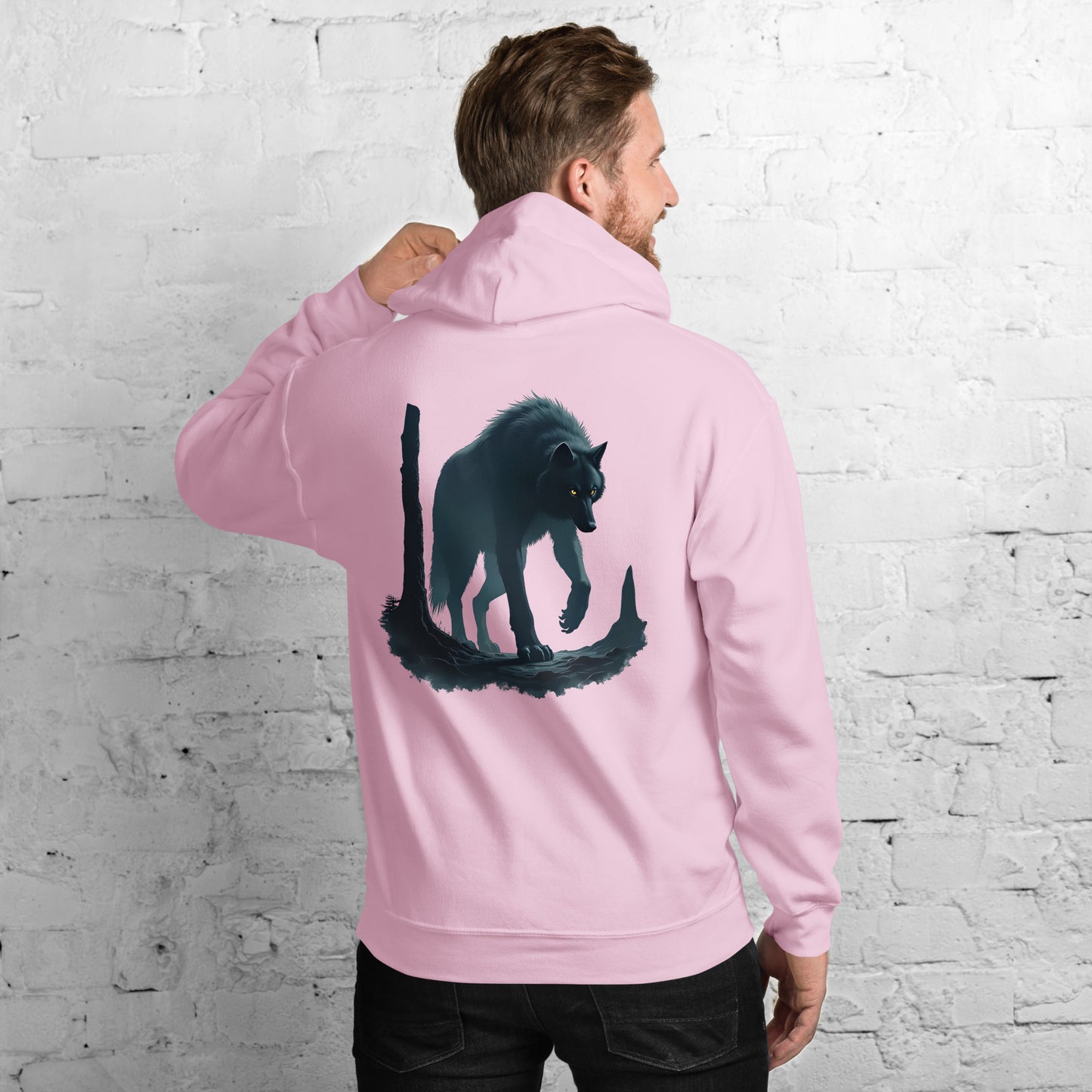 Unisex Unisex Shadow Wolf classic tee Hoodie