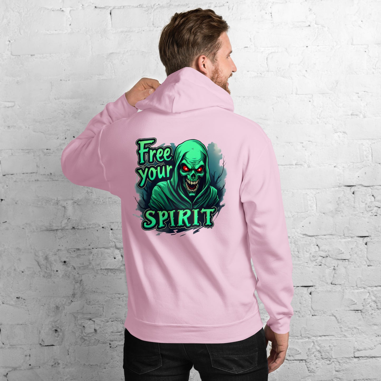 Unisex Halloween free your spirit heavy blend Hoodie