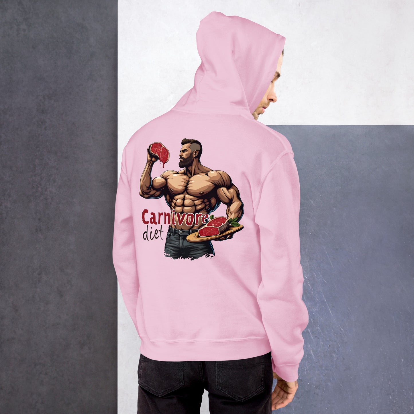 Men's carnivore diet Hoodie