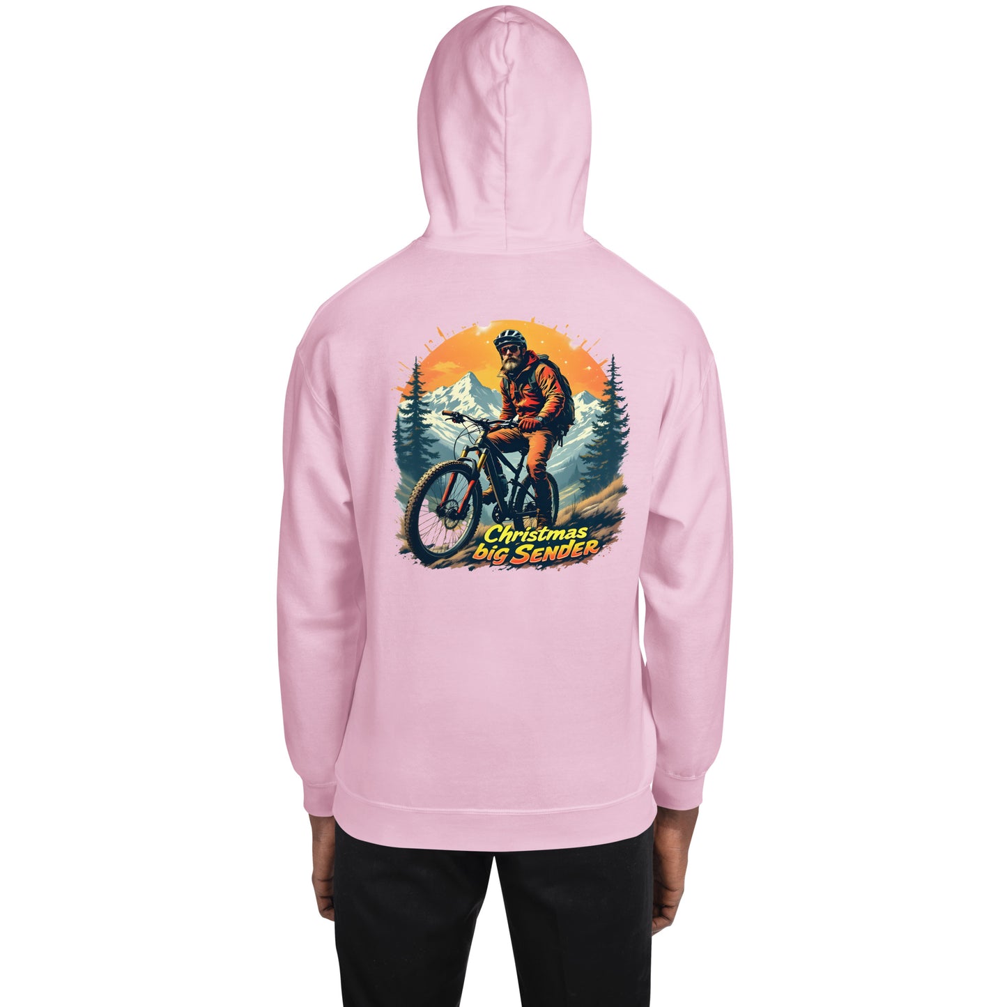 Unisex christmas big sender Hoodie