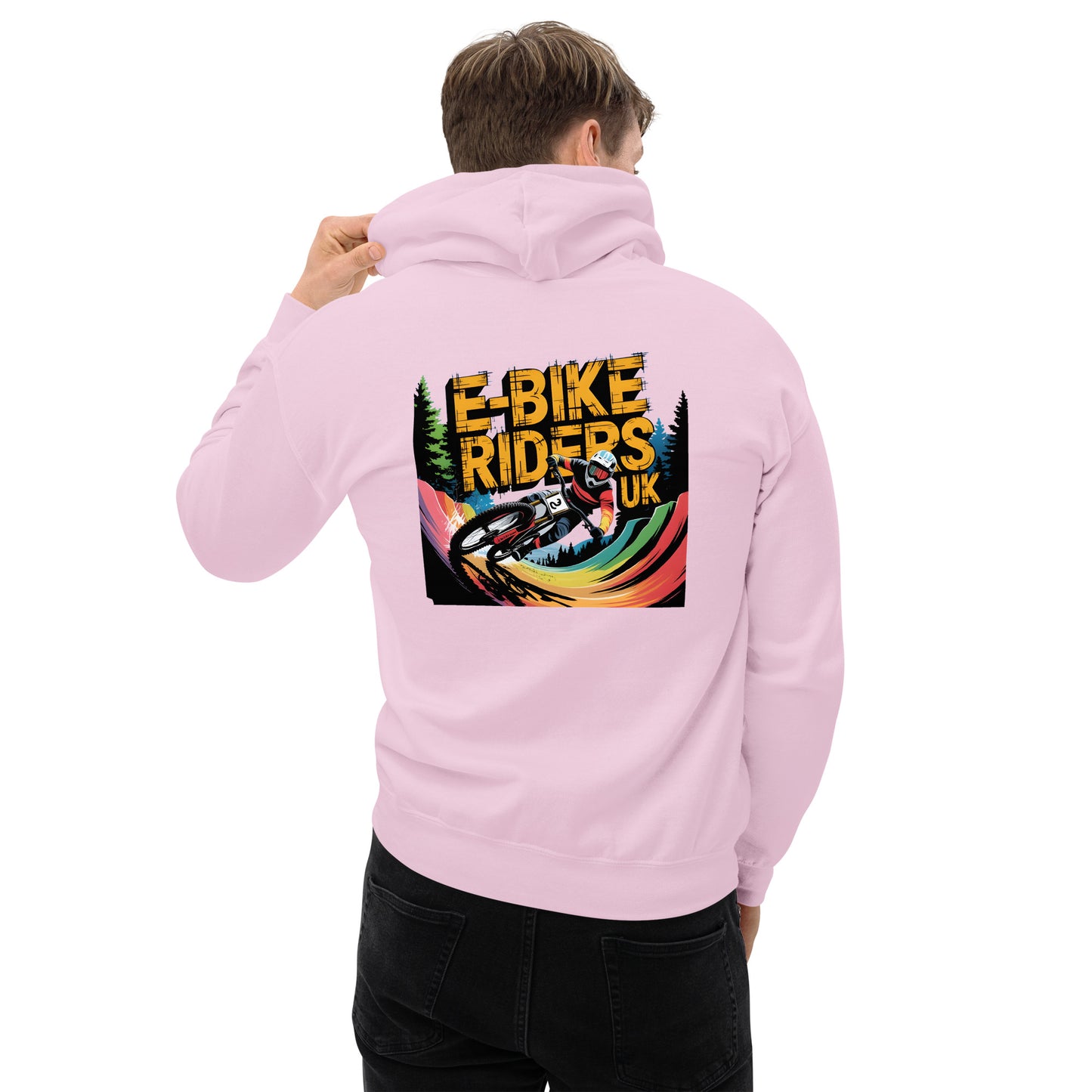 Unisex E-bike riders U K Series 2 Hoodie