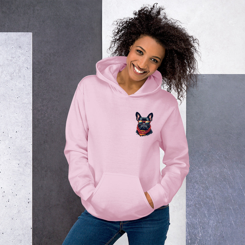 Unisex Bear Dog French bulldog classic Hoodie