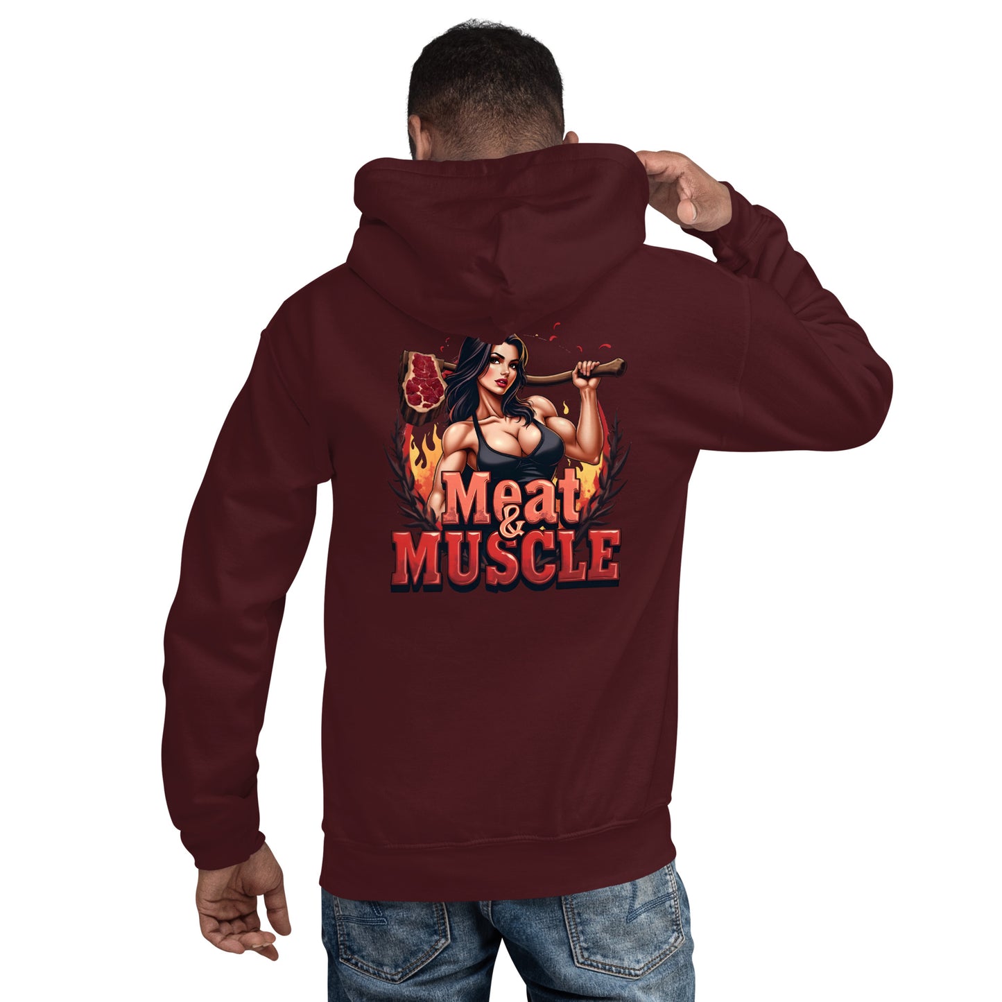 Unisex Carnival meat and muscle Hoodie