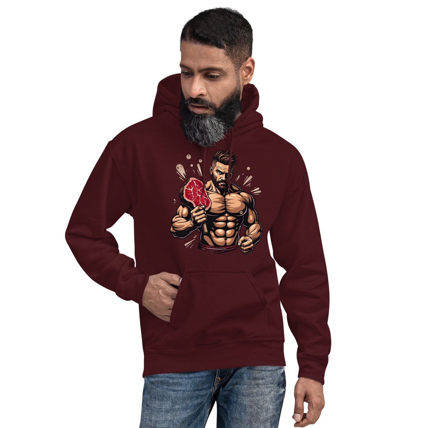Unisex Carnival meat and muscle Hoodie