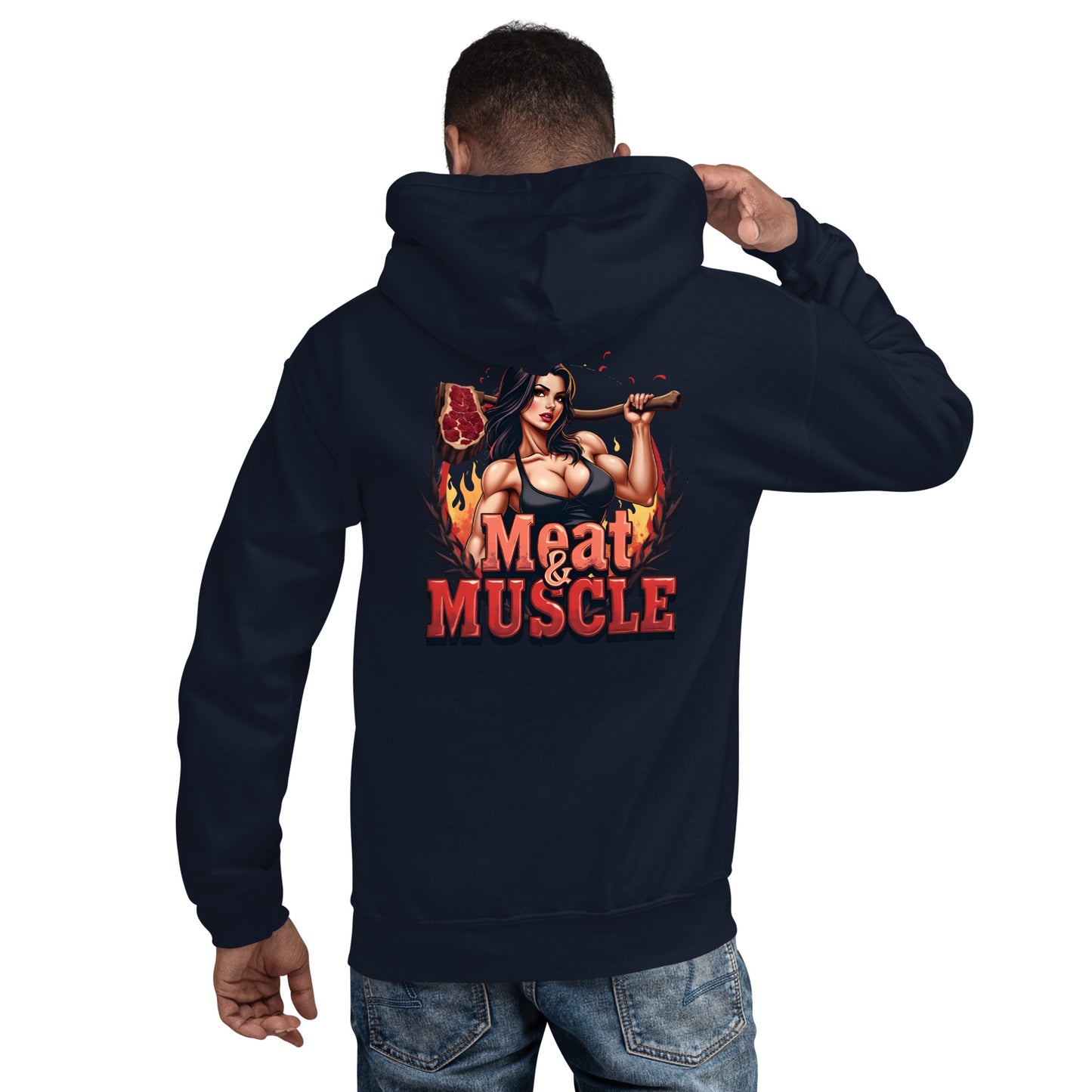 Unisex Carnival meat and muscle Hoodie
