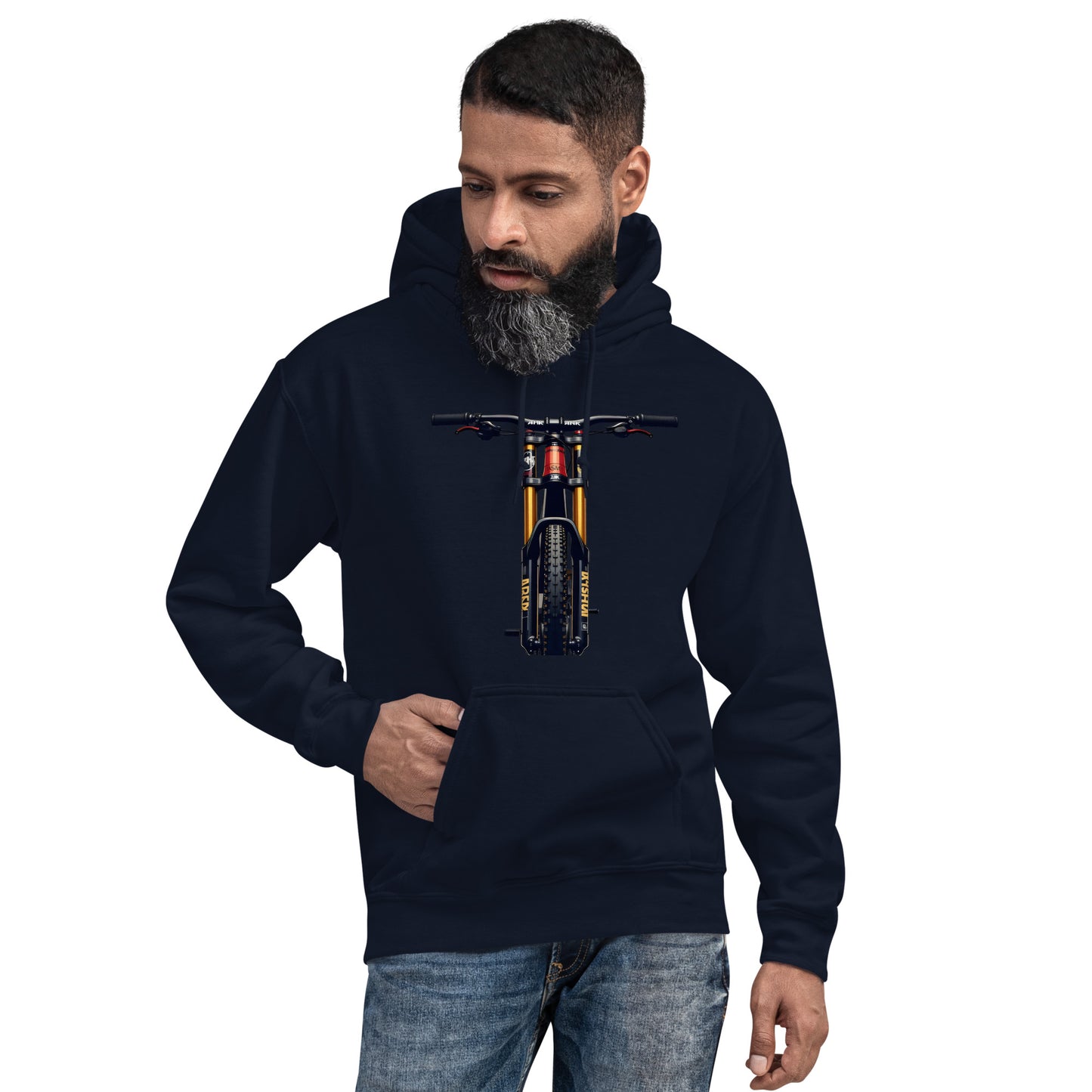 Men's DH DBL Double print Hoodie