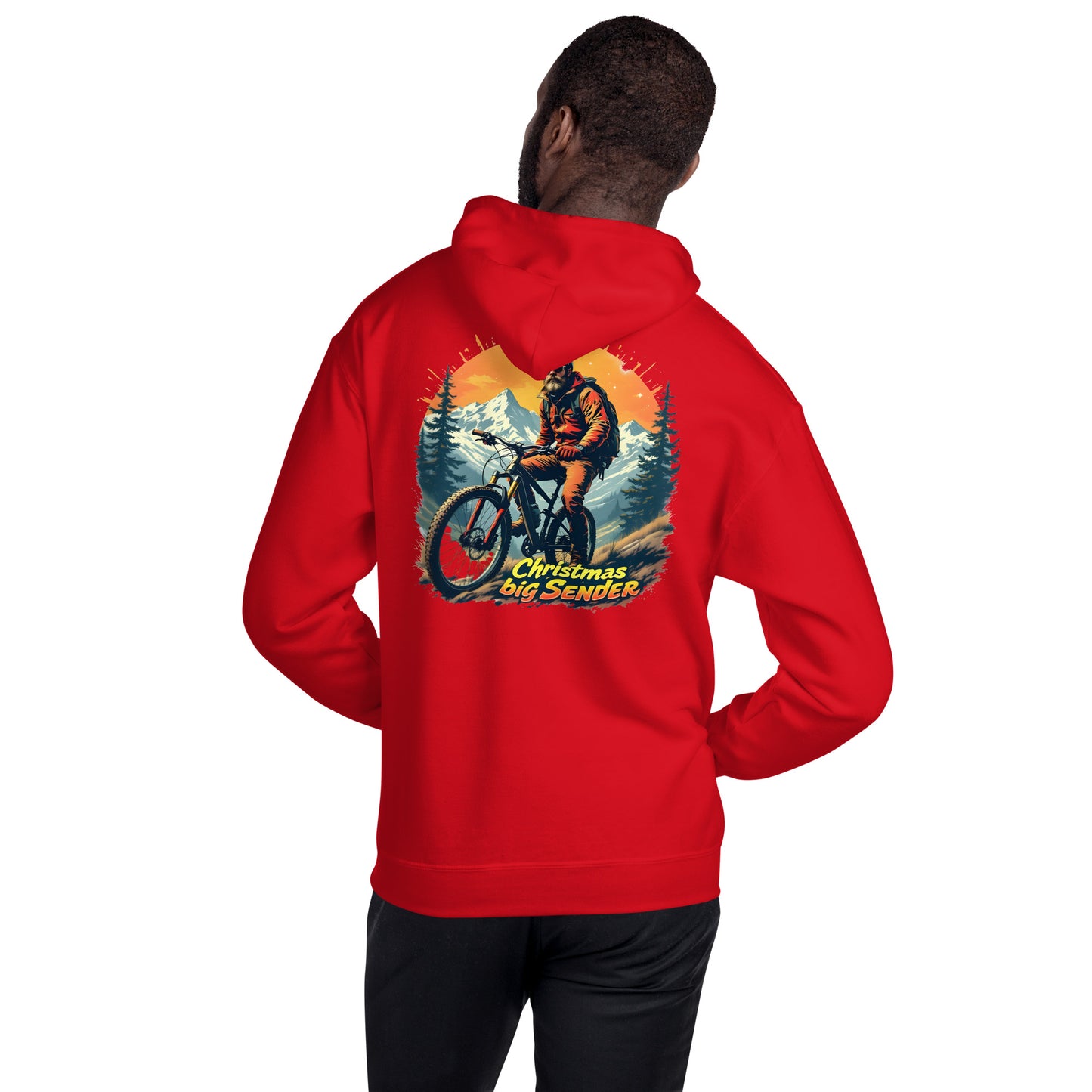 Unisex christmas big sender Hoodie