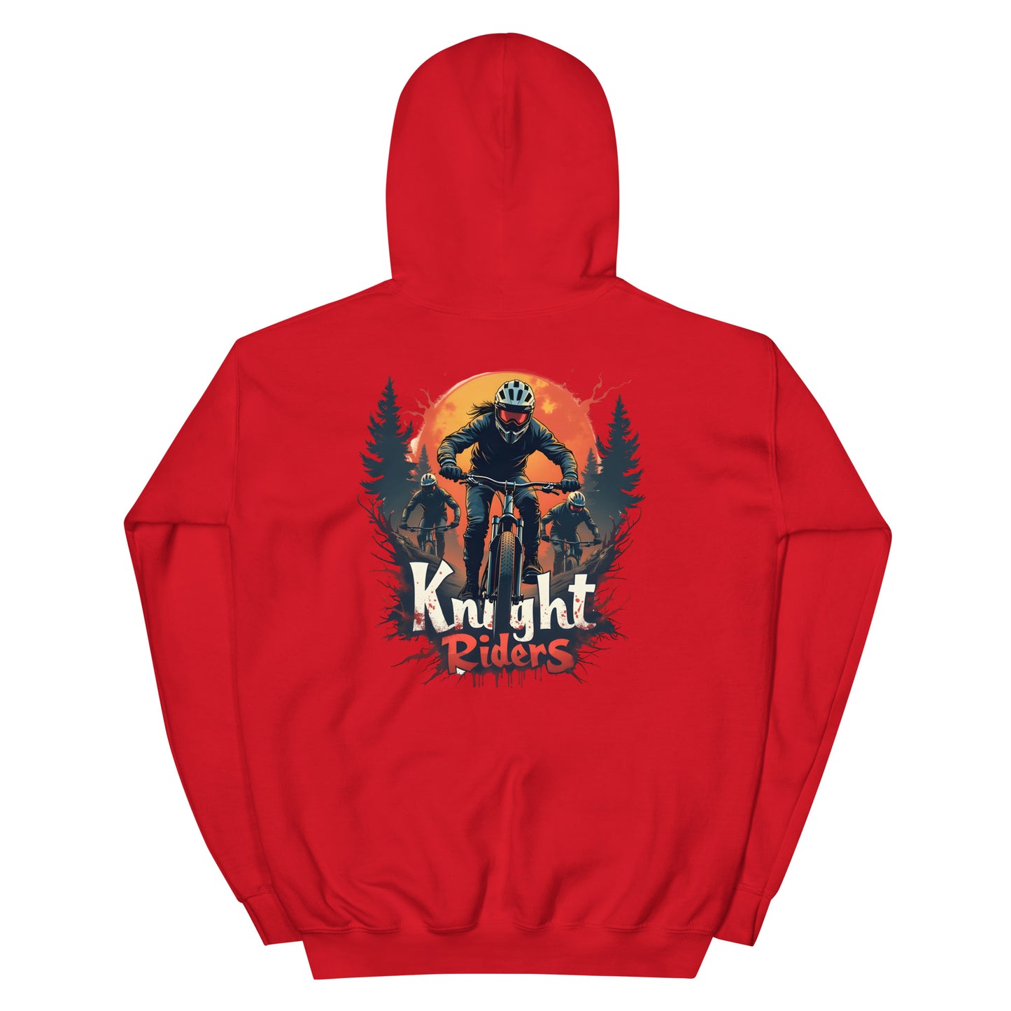 Men's Back print Knight riders Hoodie