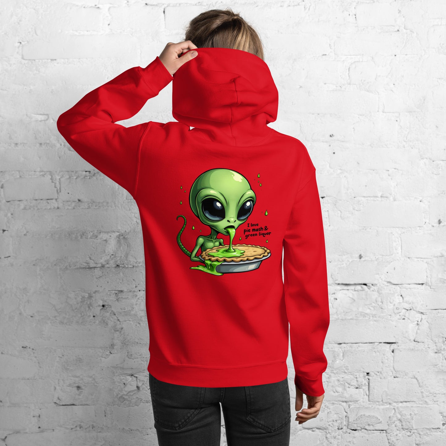 Unisex Alien pie and liquor Hoodie