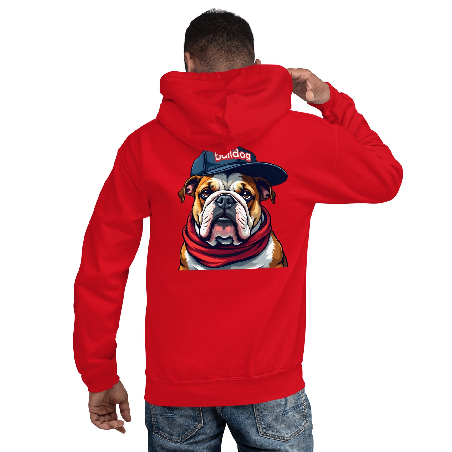 Unisex British bulldog baseball cap Hoodie