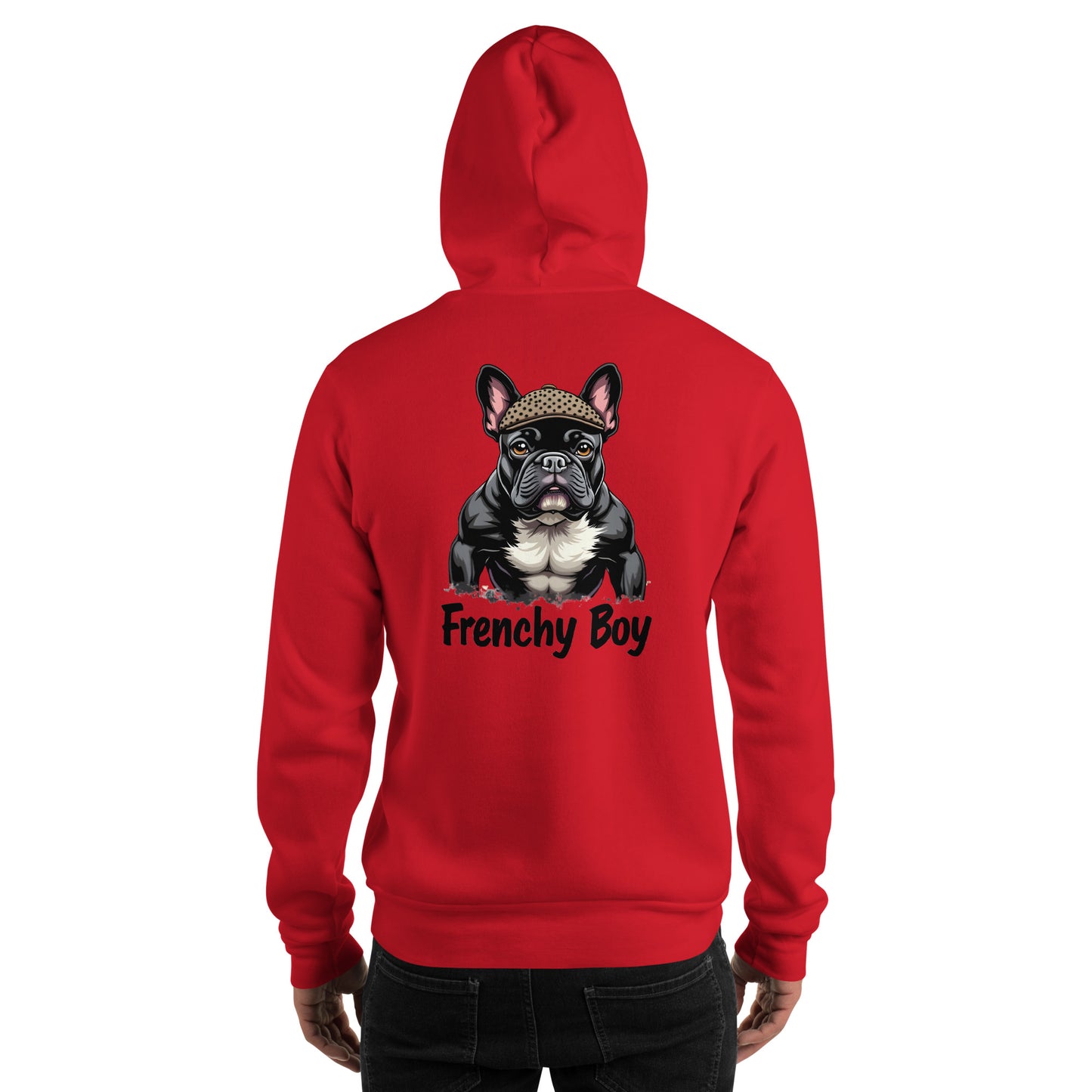 Unisex French bulldog Frenchy boy Hoodie
