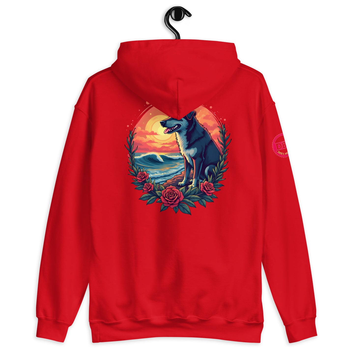 Unisex Labrador rose Hoodie