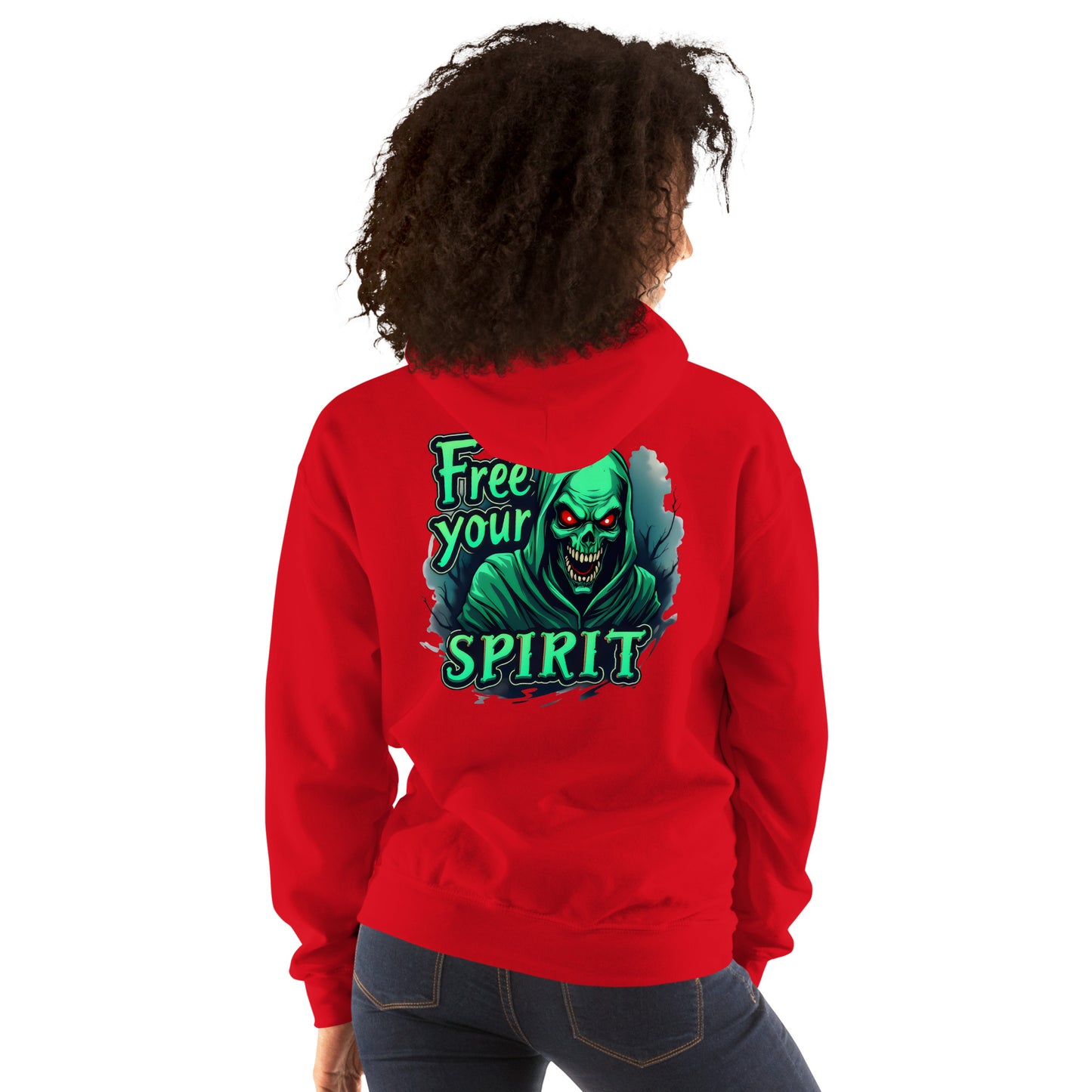 Unisex Halloween free your spirit heavy blend Hoodie