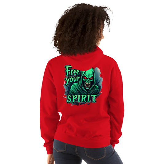 Unisex Halloween free your spirit heavy blend Hoodie