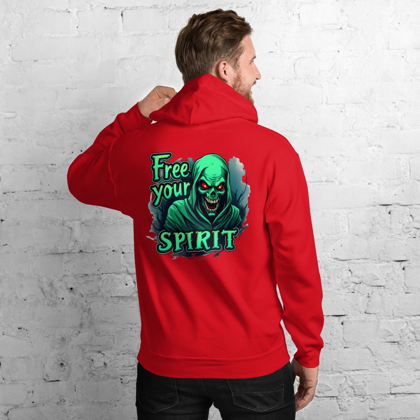 Unisex Halloween free your spirit heavy blend Hoodie