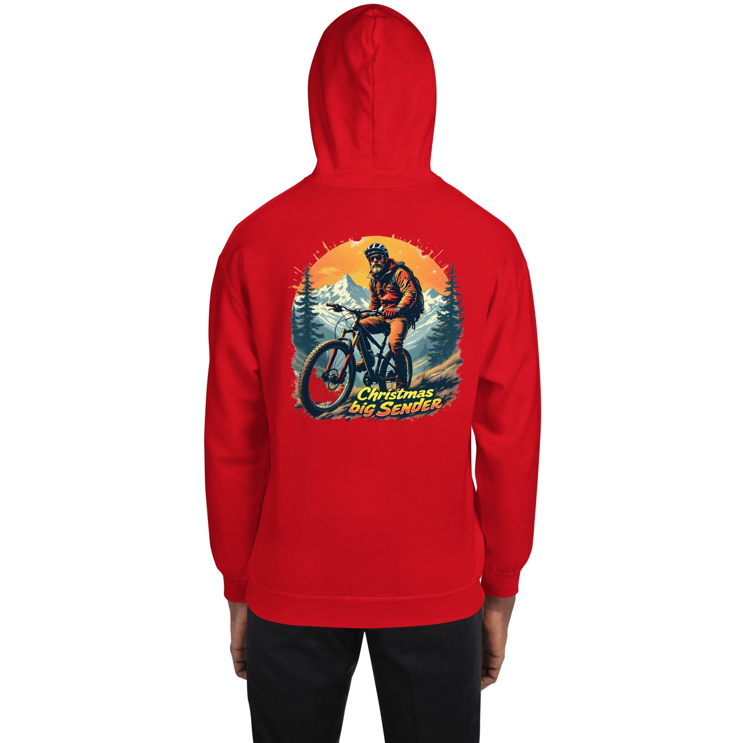 Unisex christmas big sender Hoodie