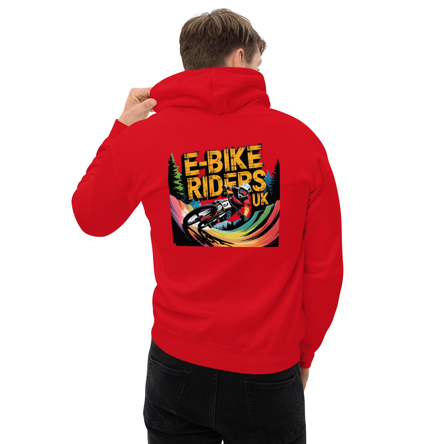 Unisex E-bike riders U K Series 2 Hoodie