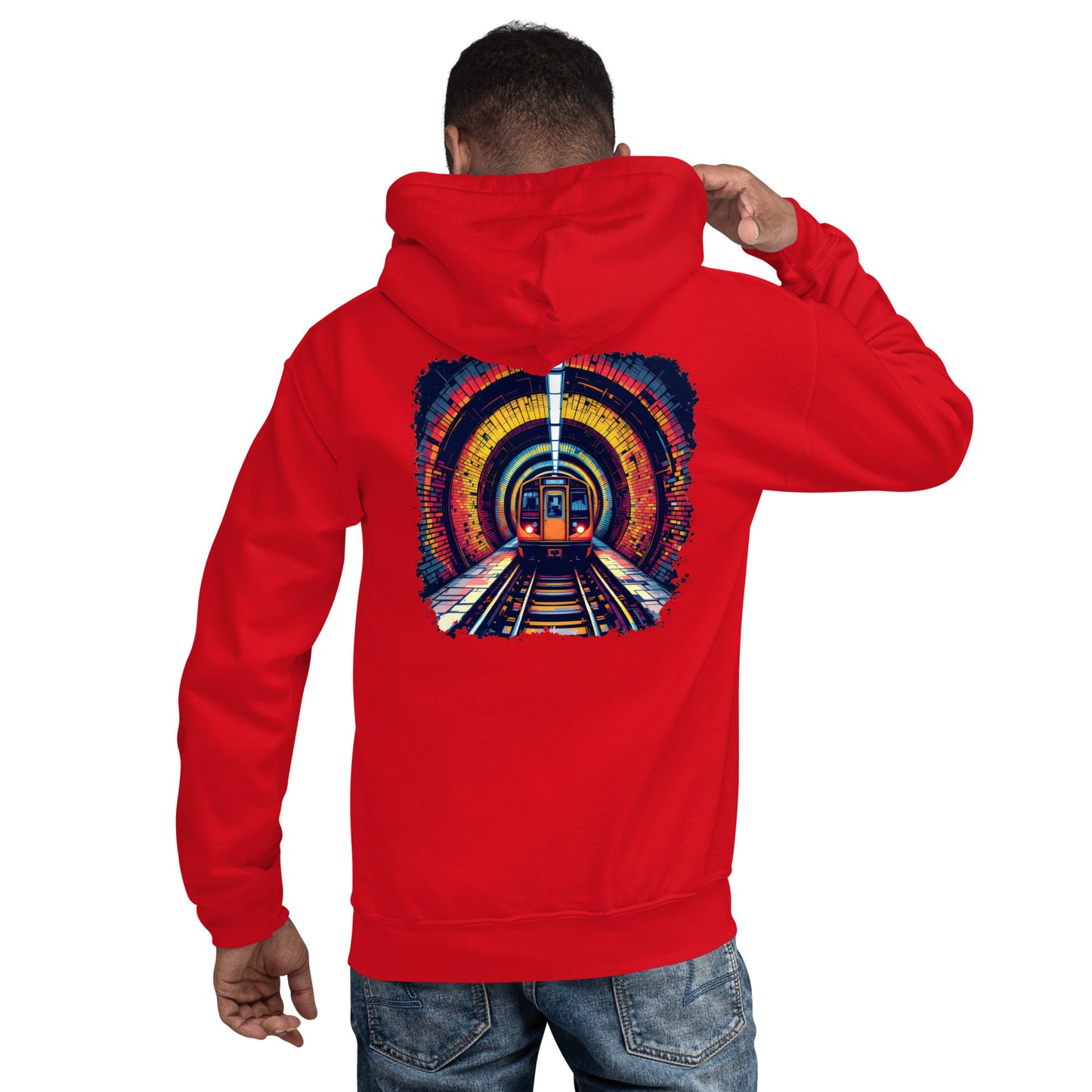 Unisex London Underground the Break-arch Hoodie
