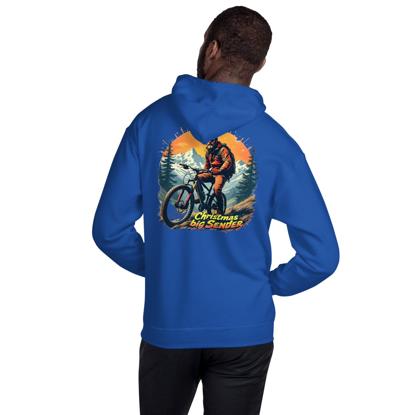 Unisex christmas big sender Hoodie