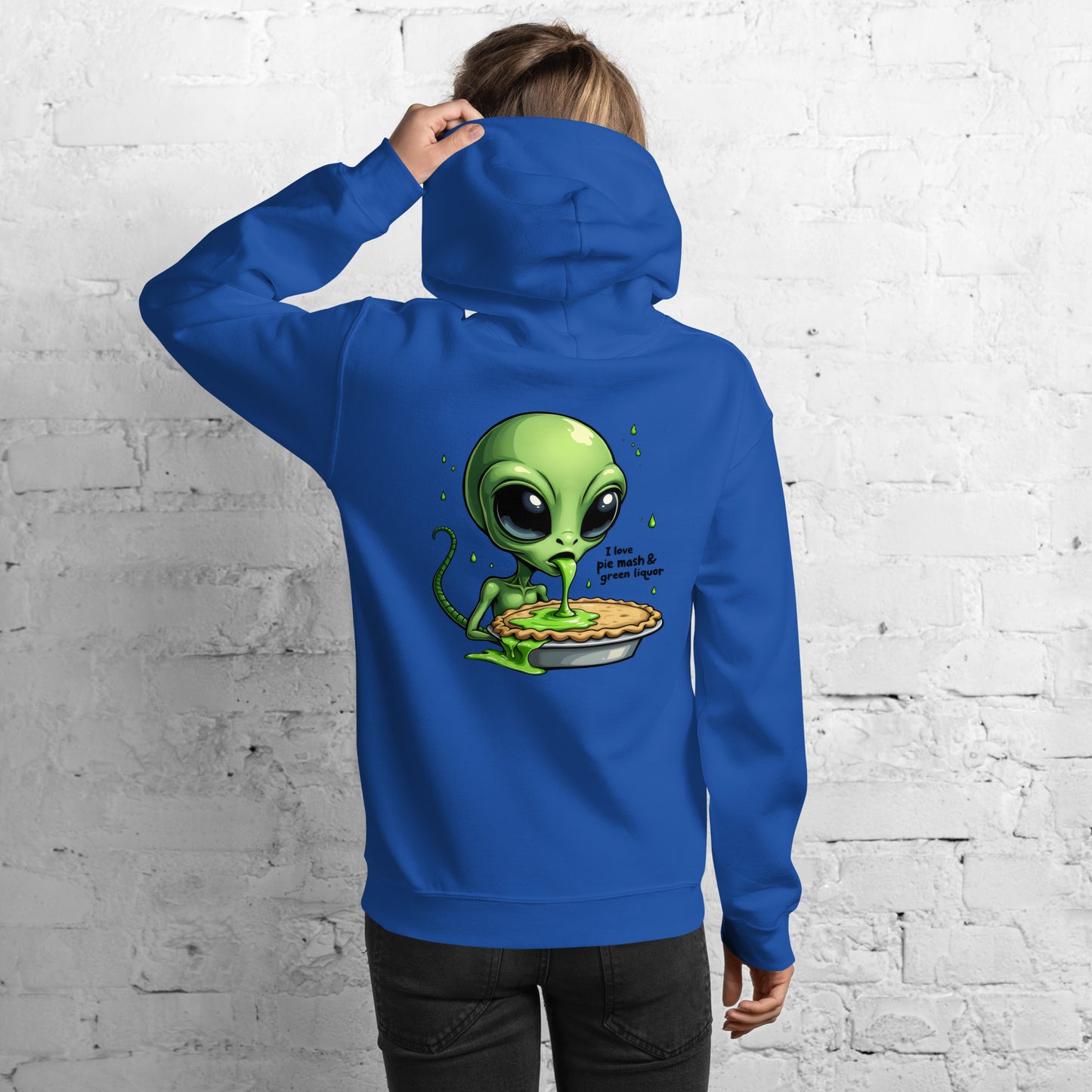Unisex Alien pie and liquor Hoodie
