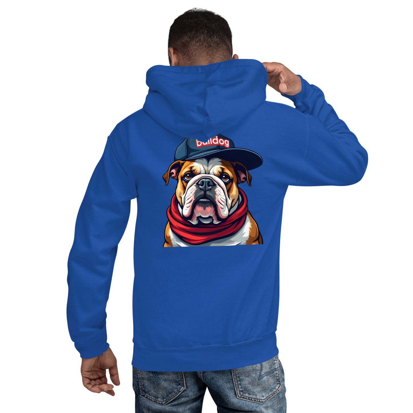 Unisex British bulldog baseball cap Hoodie