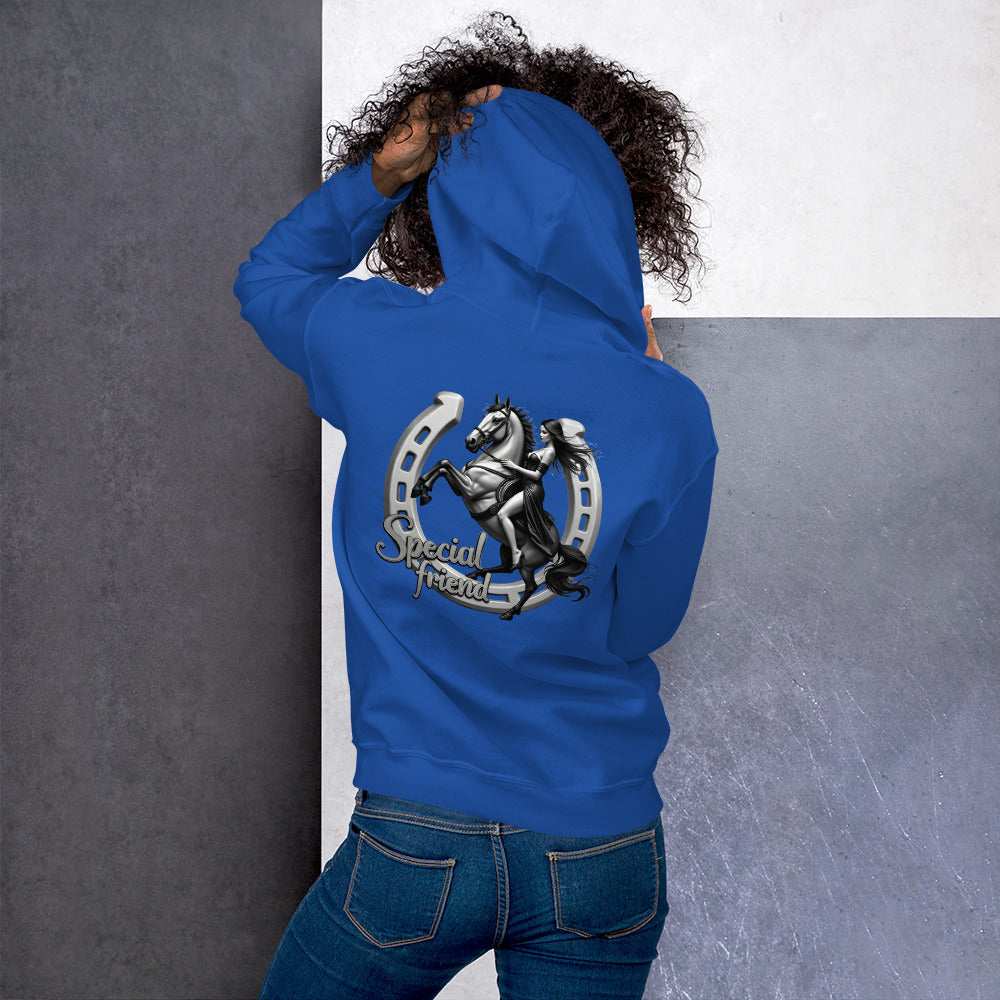 Women's horse Shoe special friend Hoodie