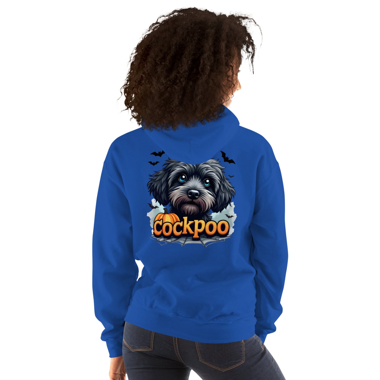Unisex Halloween cockapoo dog Hoodie