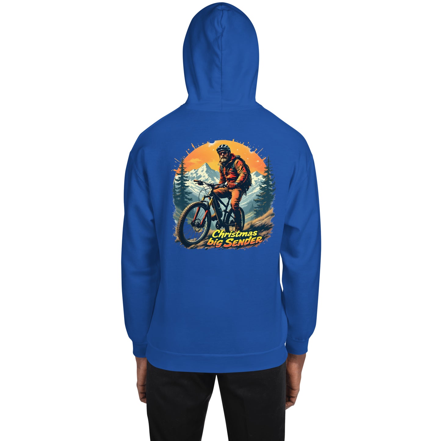 Unisex christmas big sender Hoodie