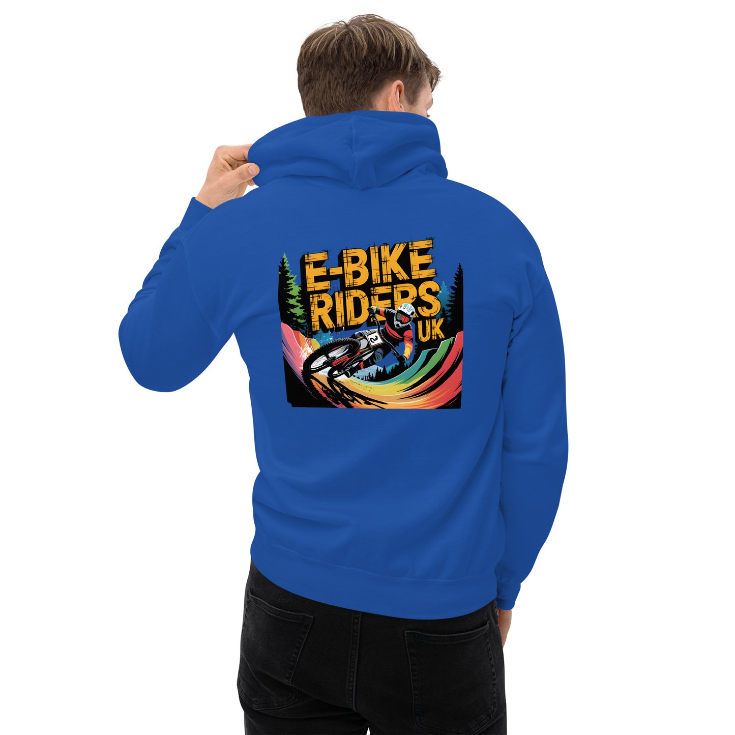 Unisex E-bike riders U K Series 2 Hoodie