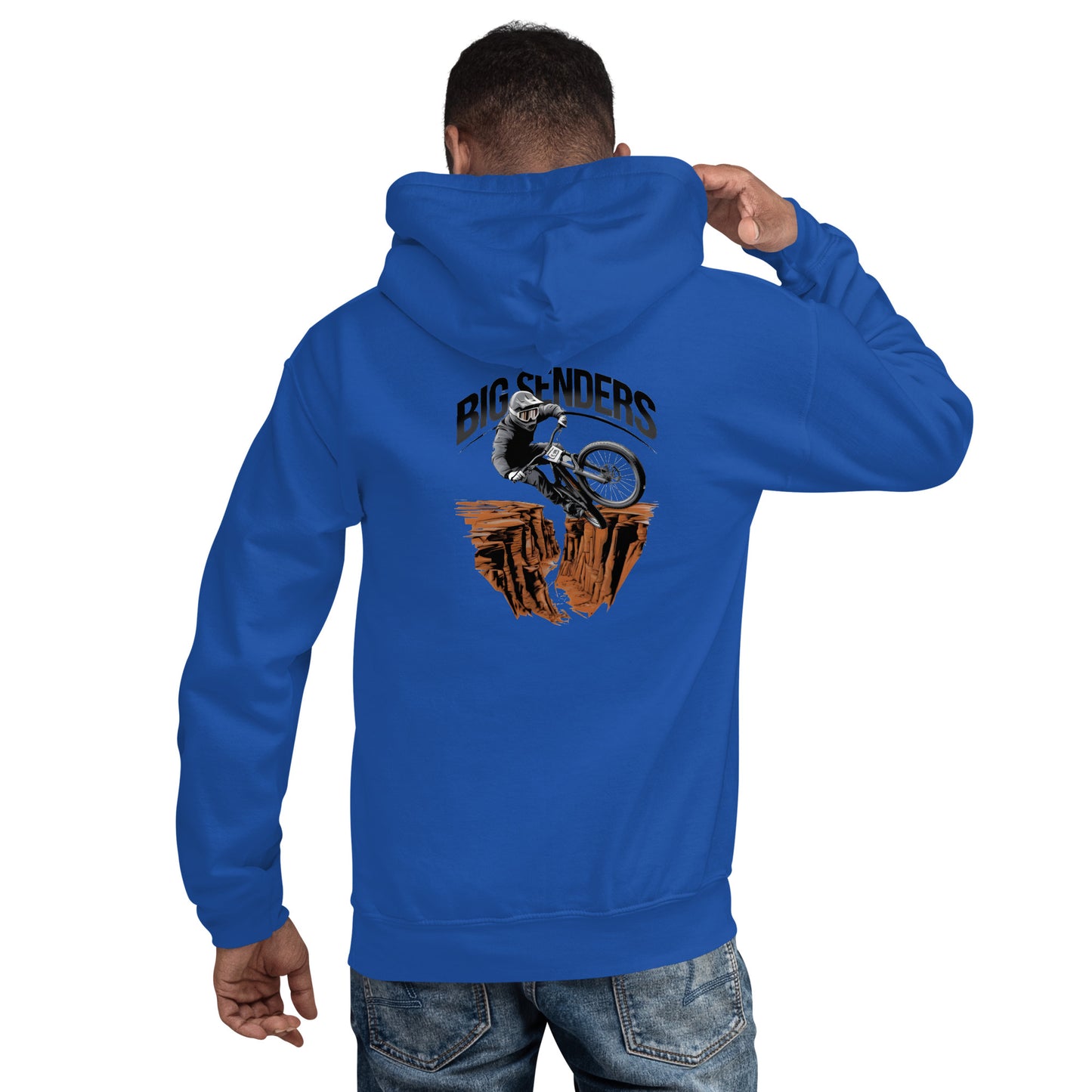 Unisex Twin print Big Canyon Sender Hoodie