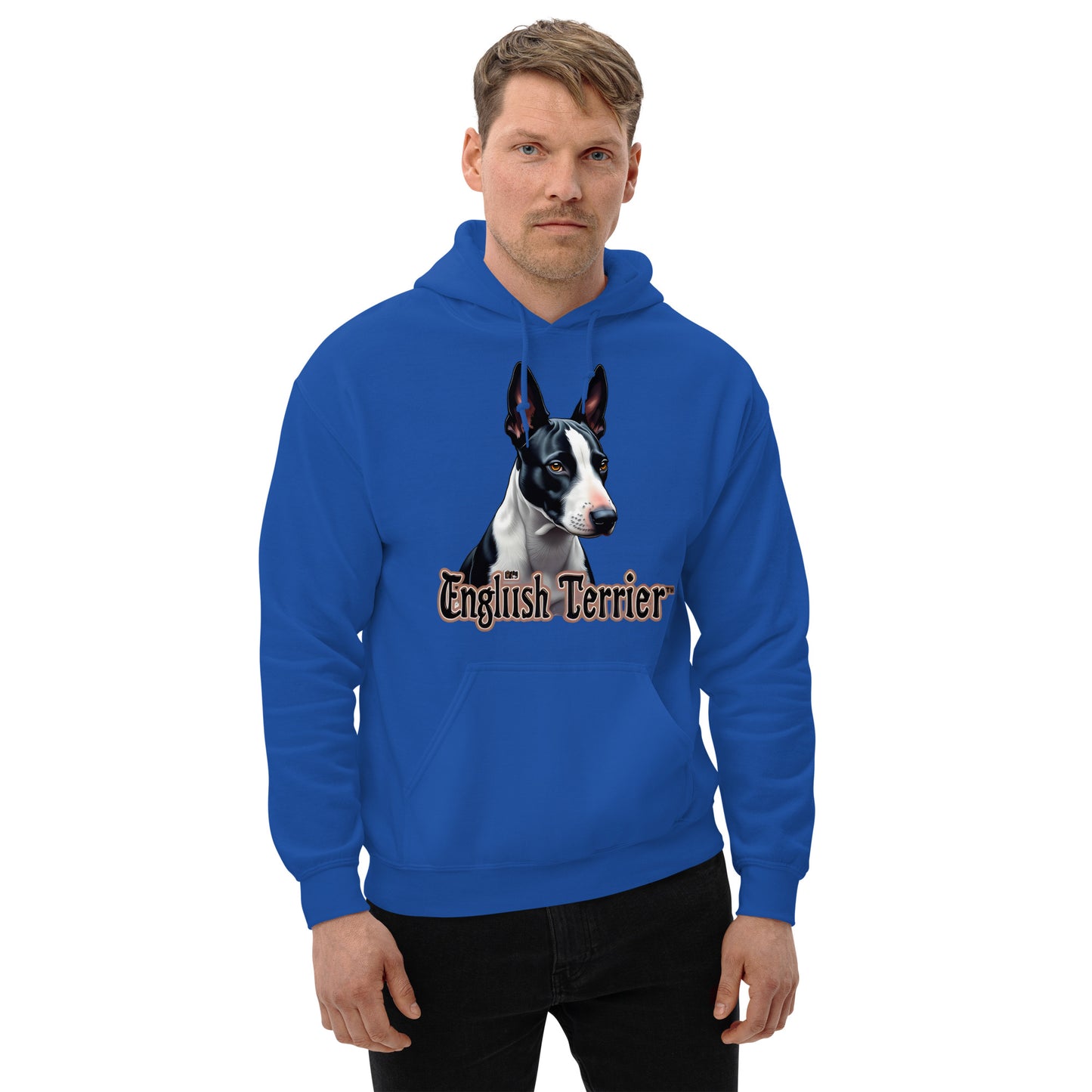 Men's English bull terrier classic Hoodie