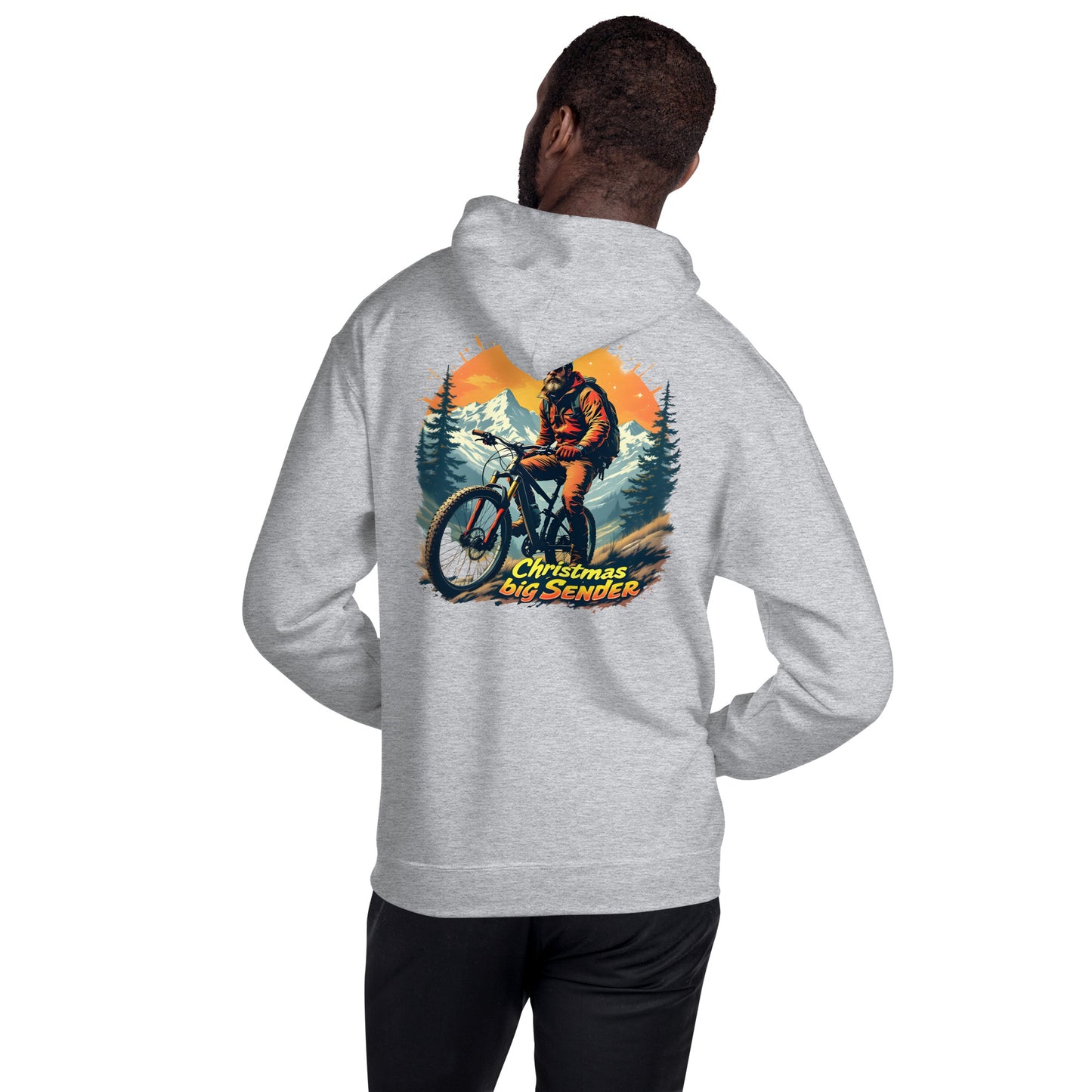 Unisex christmas big sender Hoodie