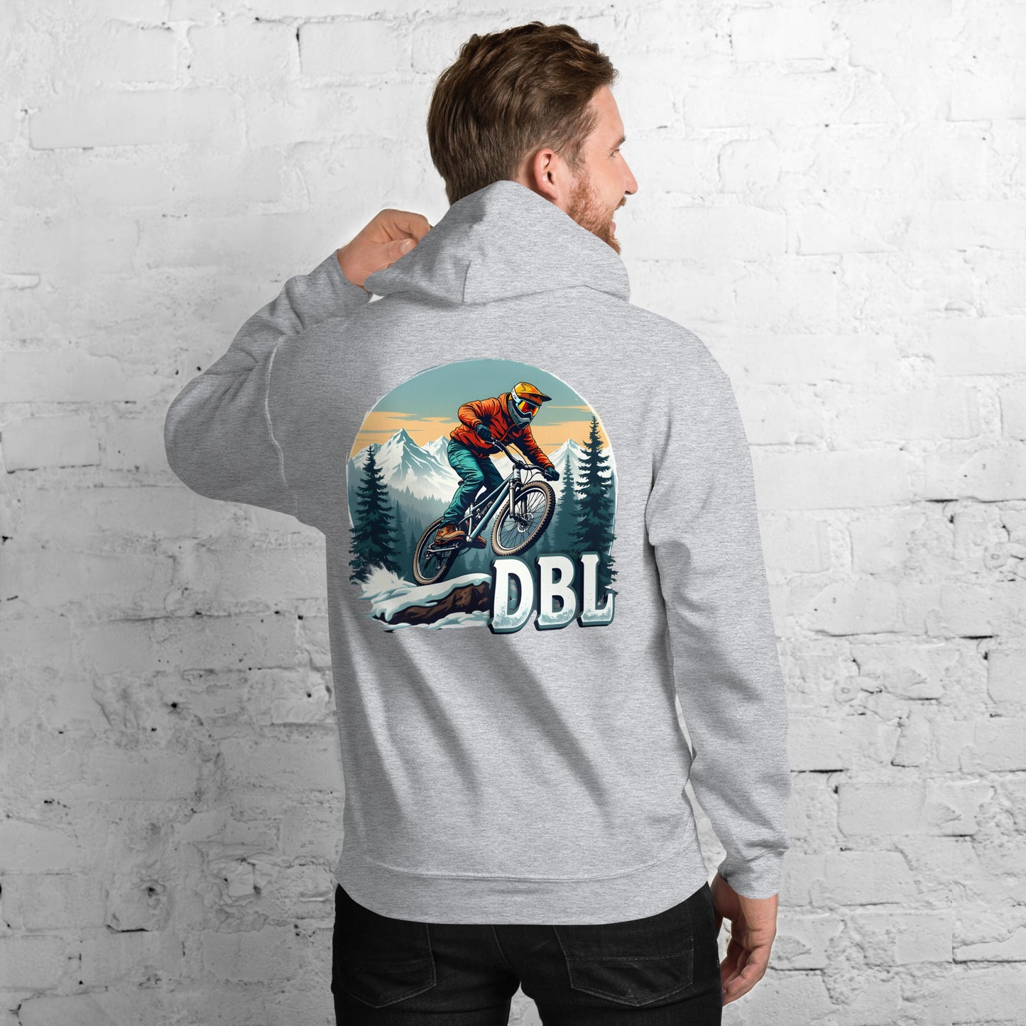 Unisex DBL Snow rider Hoodie