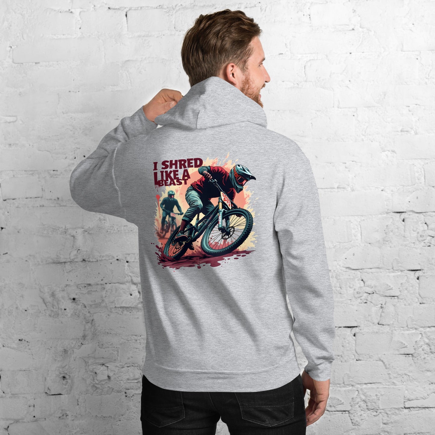 Unisex MTB Shredding Hoodie