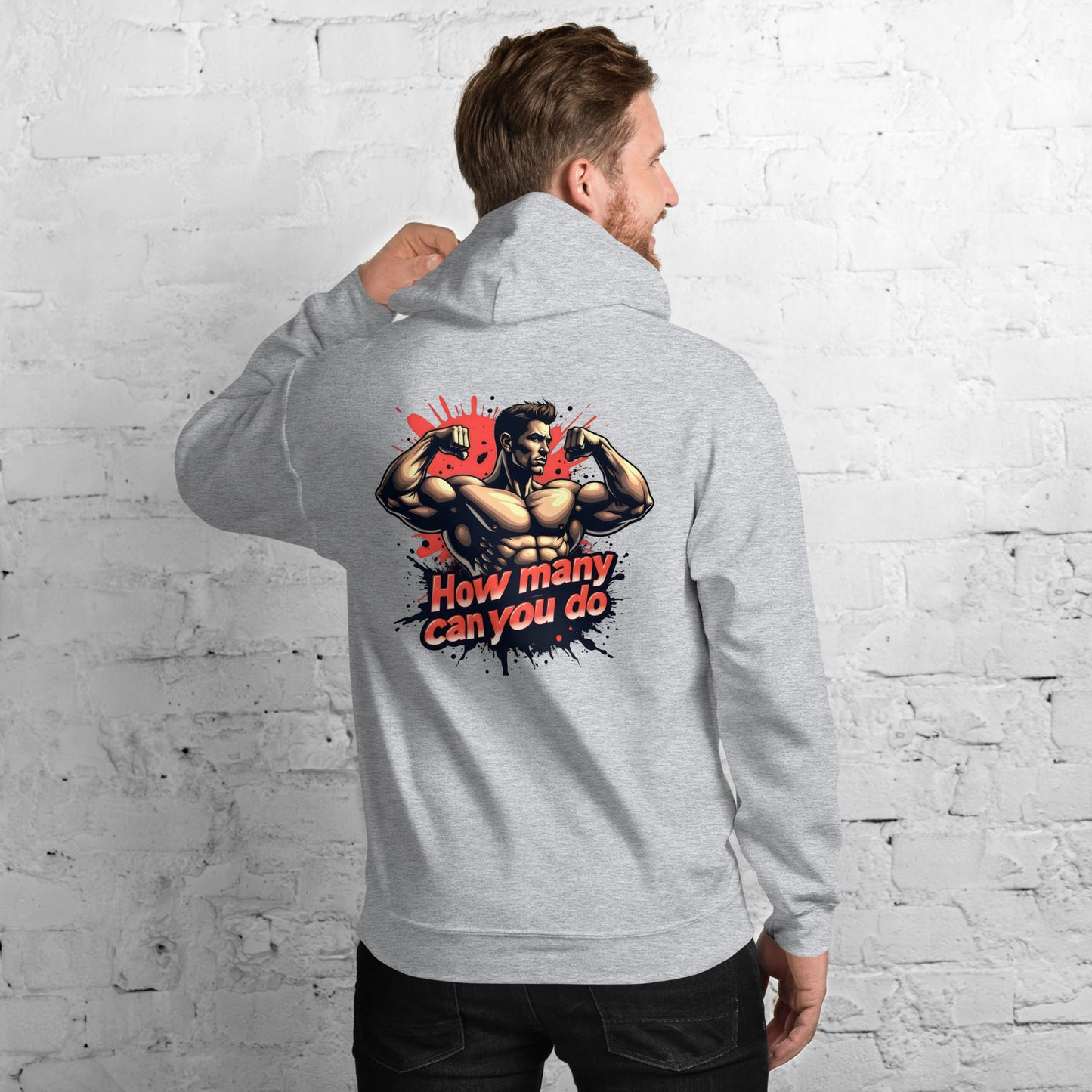 Unisex How many can you do Hoodie