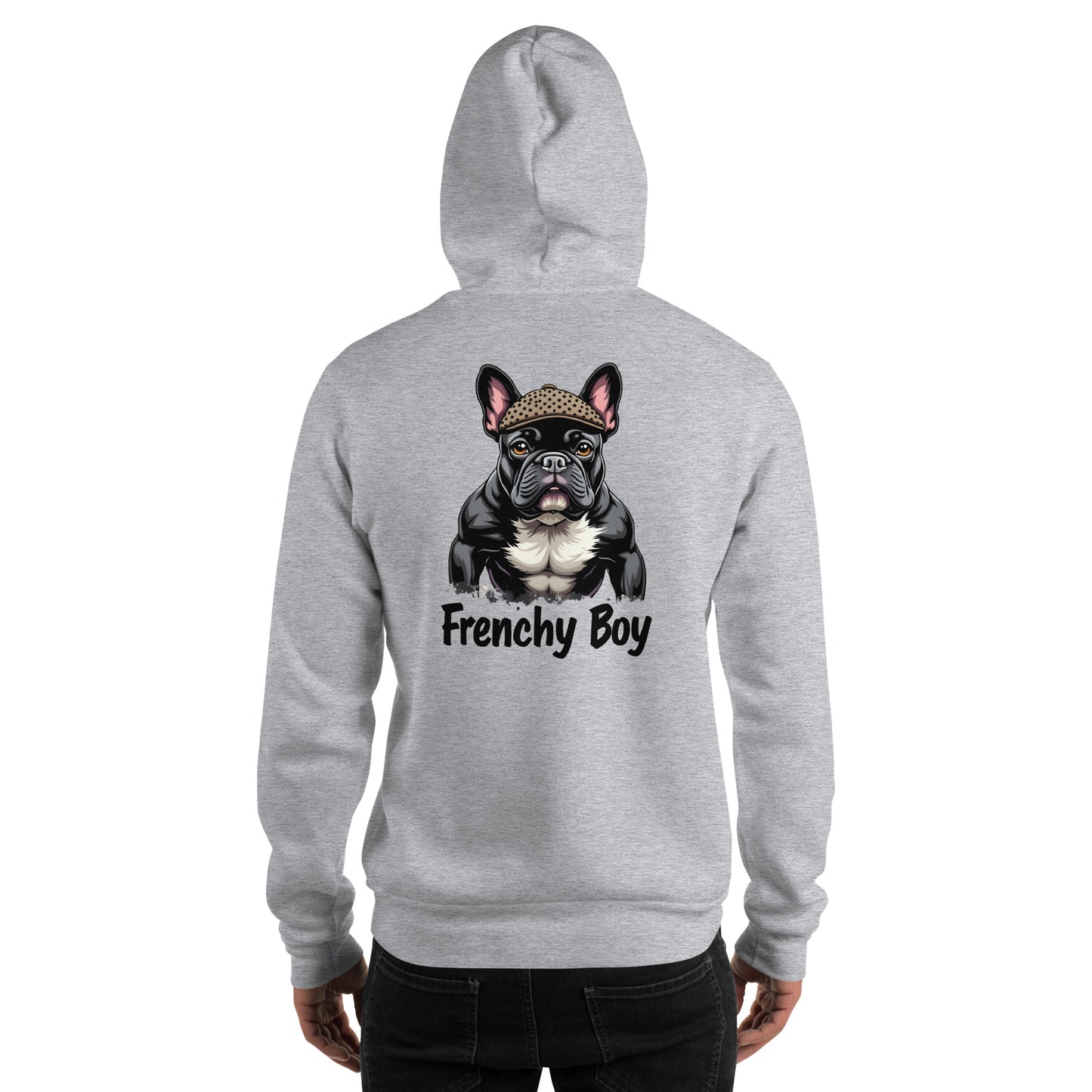 Unisex French bulldog Frenchy boy Hoodie