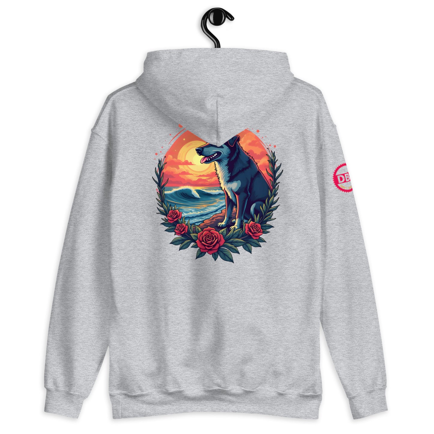 Unisex Labrador rose Hoodie