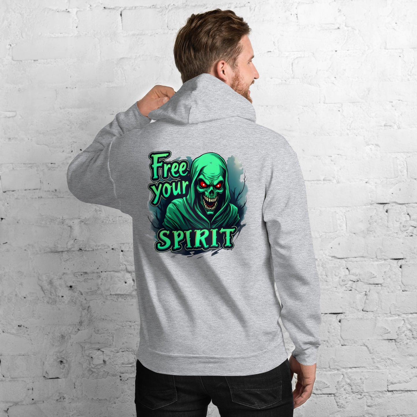 Unisex Halloween free your spirit heavy blend Hoodie