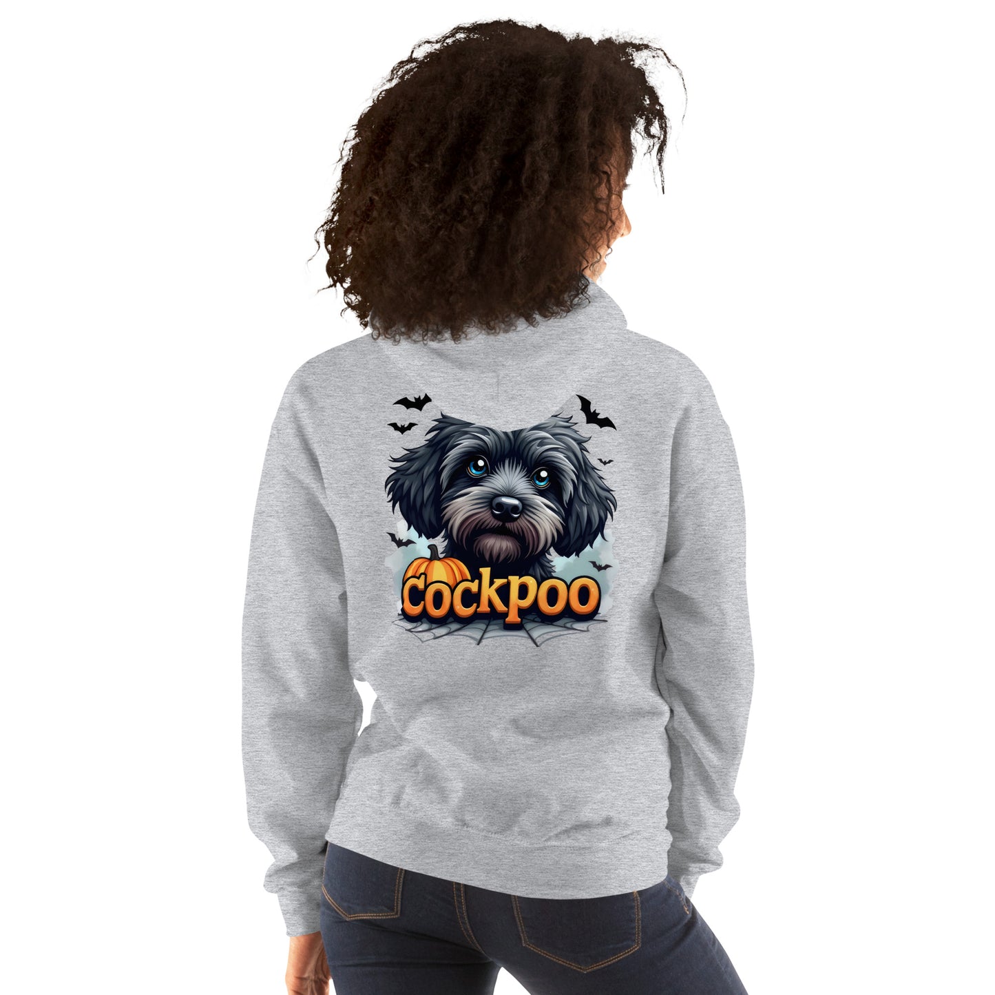 Unisex Halloween cockapoo dog Hoodie