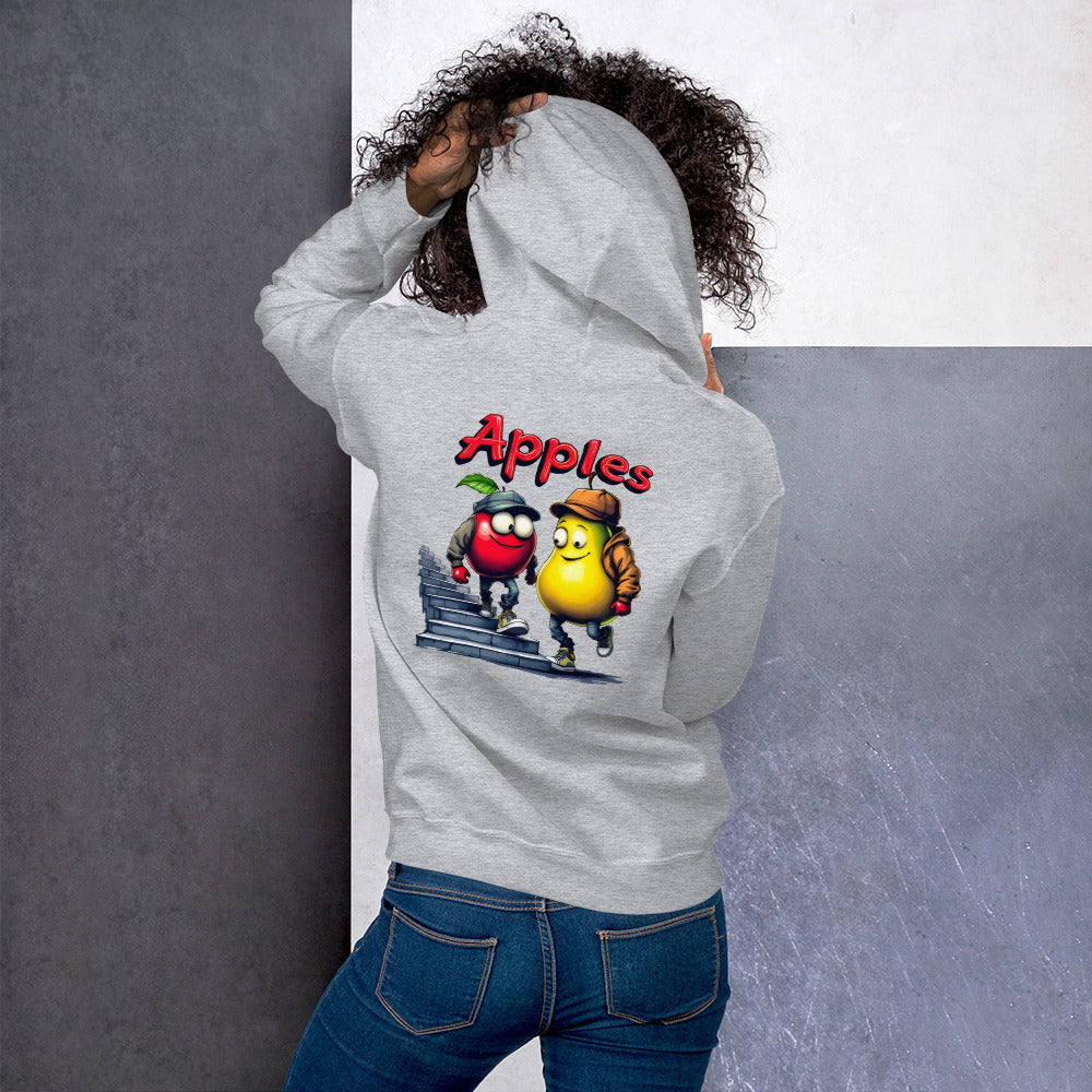 Unisex Holds and pairs twin print Series 2 Hoodie