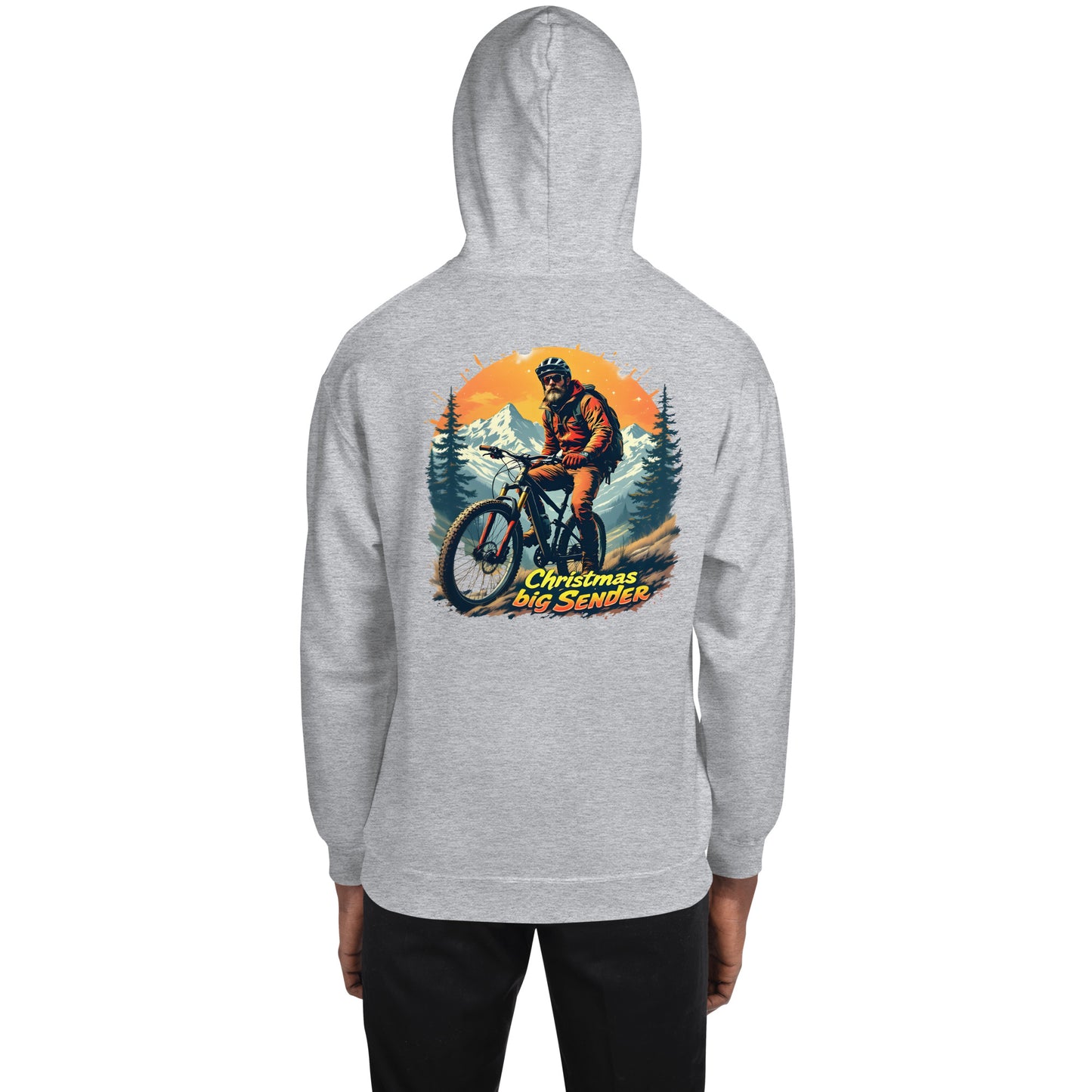 Unisex christmas big sender Hoodie