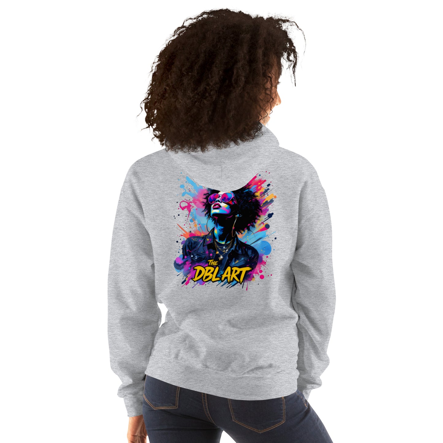 Unisex The DBL abstract Street art Hoodie