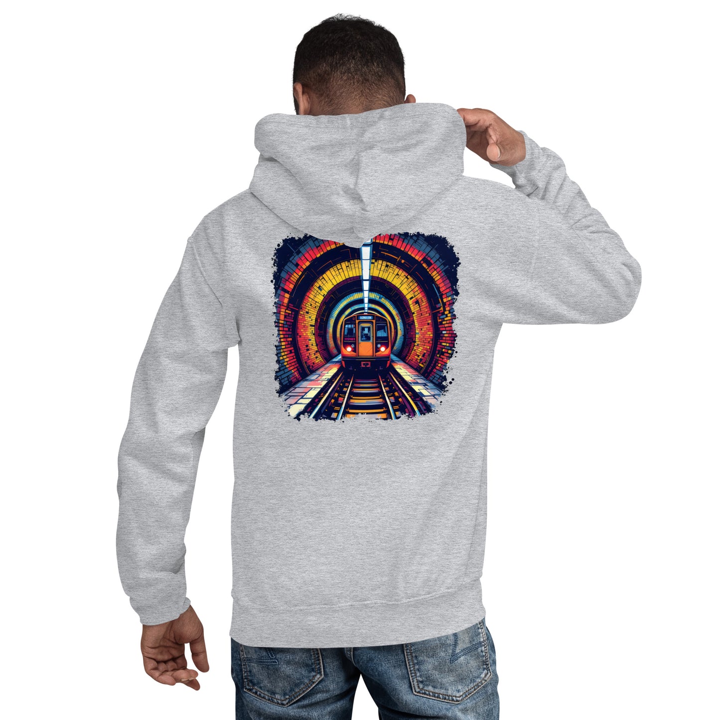 Unisex London Underground the Break-arch Hoodie