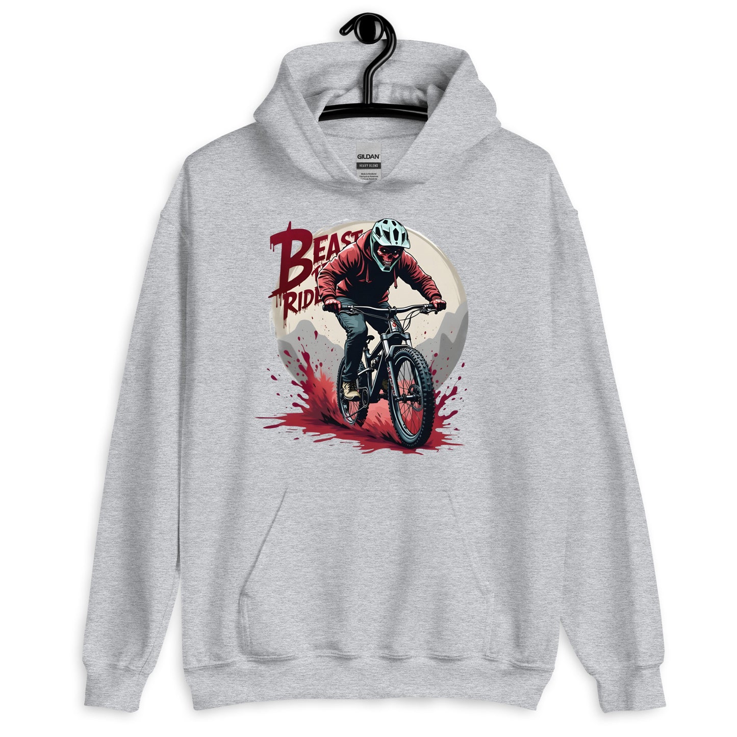 Unisex Beast rider blood 2 classic Hoodie