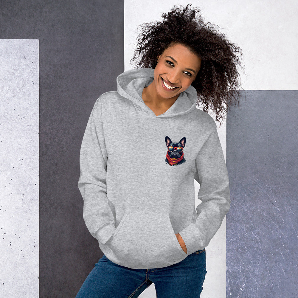 Unisex Bear Dog French bulldog classic Hoodie