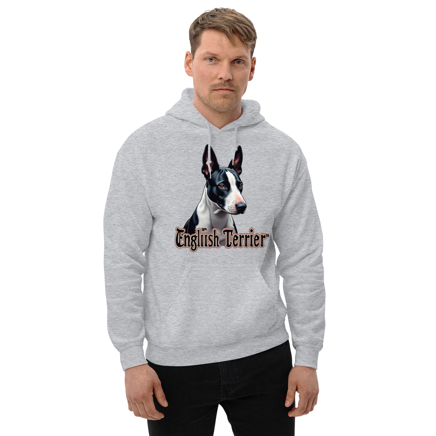 Men's English bull terrier classic Hoodie