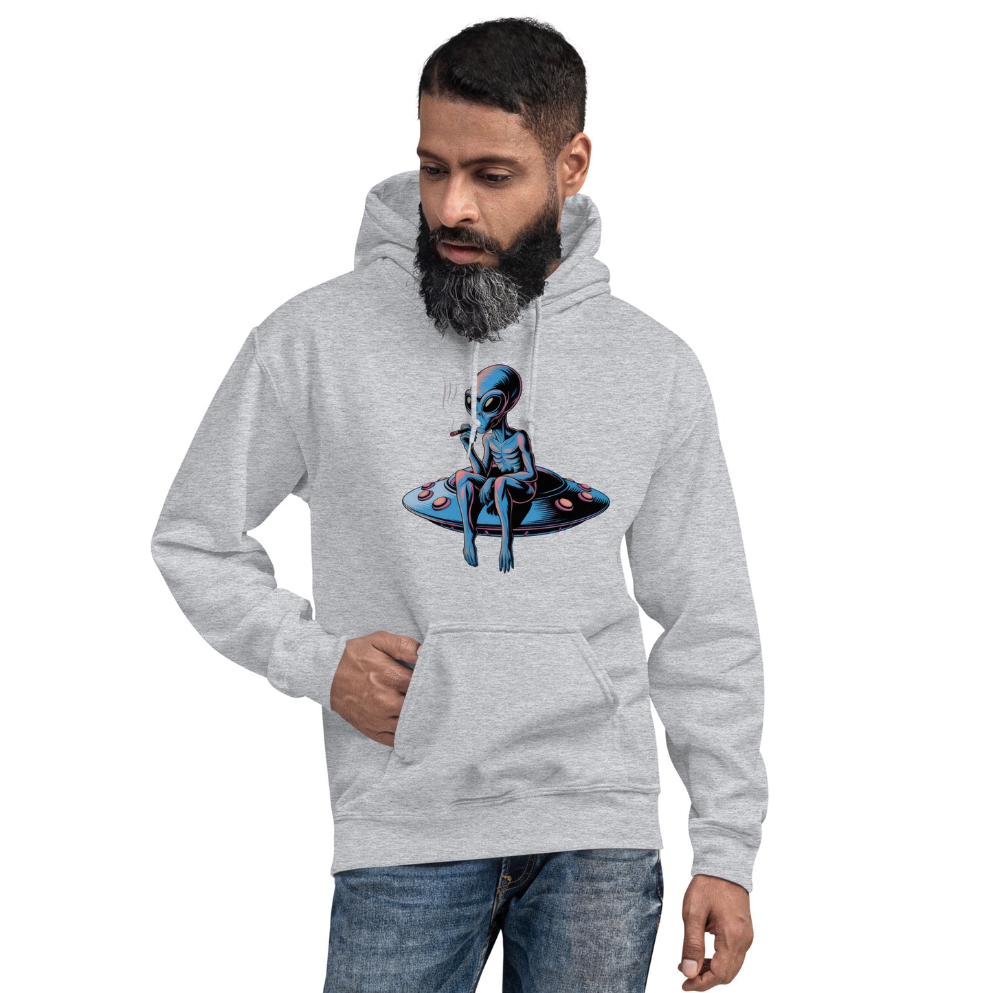 Unisex UFO Would anyone like a lift Hoodie